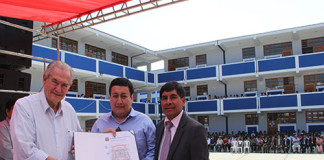 Inauguran moderno colegio Indoamericano de Río Seco