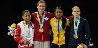 Thalia Mallqui ganó la medalla de plata en lucha