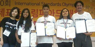 Escolares peruanos logran Medalla de Oro en Olimpiadas en Corea