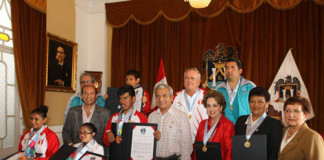 MPT condecora a deportistas que participaron en Juegos Mundiales de Olimpiadas Especiales