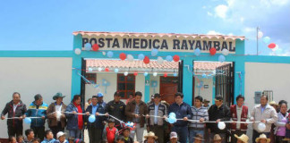 Se inauguró Puesto de Salud en Rayambal