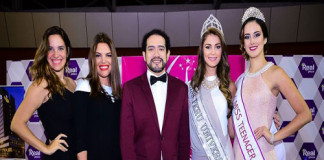 Jessica Newton y Miss Perú Laura Spoya, visitaron Trujillo y presentaron el Miss Perú – La Libertad