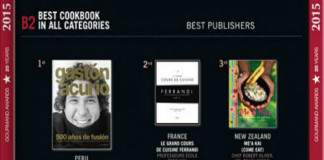 Libro de Gastón Acurio elegido el Mejor entre los Mejores