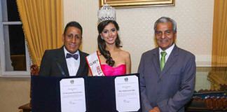 Miss Teen Perú Noelia León Tello recibió reconocimiento de la Municipalidad de Trujillo