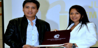 Vallejiano emprendedor es reconocido por la Cámara de Comercio y Producción de La Libertad