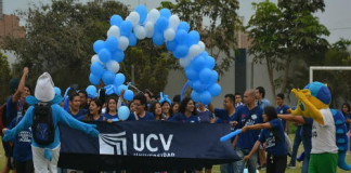 Cachimbos de UCV iniciaron las Olimpiadas 2015