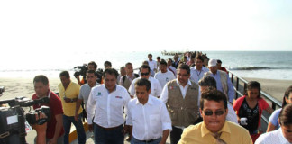 Presidente Ollanta Humala inauguró el Desembarcadero Artesanal de Puerto Morín