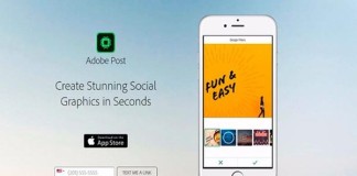 Aplicación de Adobe permite crear diseños y montajes
