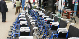 Entregaron Sillas de Ruedas en Centro Poblado El Milagro