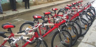 UGEL Santiago de Chuco empezó entrega de Bicicletas