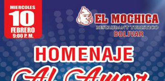 Homenaje al amor en el Mochica de Bolívar