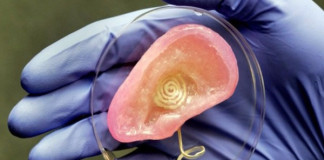 Implantan con éxito tejido vivo fabricado por una impresora 3D