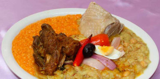 Mochica de Moche ofrece la popular Sopa teóloga en el domingo de ramos