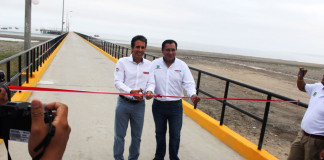 Inauguran desembarcadero pesquero artesanal en Puerto Morín