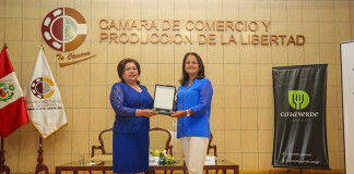 Rectora de UPAO premiada por Cámara de Comercio