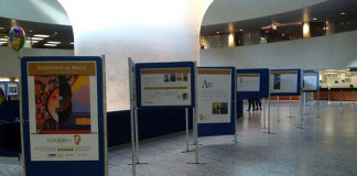 Muestra de arte de Serge Raynaud de la Ferrière en Trujillo