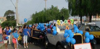 Se realizó pasacalle por día Mundial del Autismo