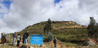 Mejoran el circuito de visitas del sitio arqueológico Cerro Miraflores