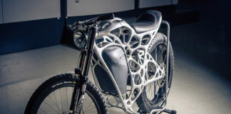 Light Rider es la primera moto eléctrica impresa en 3D