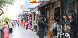 Municipalidad resguarda avenida España para evitar retorno de ambulantes