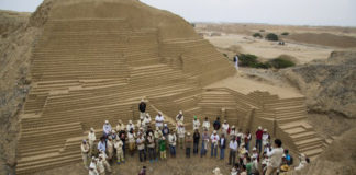 Continúan trabajos en el Complejo Arqueológico Chan Chan