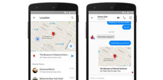 Facebook Messenger permite enviar mapas con tu ubicación exacta
