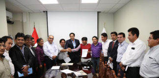 Mesa de diálogo por problemas cerca de Laguna Grande comienza a dar resultados