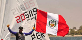 Stefano Peschiera logró primer lugar en Regata de Mundial de vela