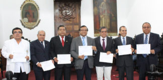 Nuevos Decanos de UNT recibieron sus credenciales