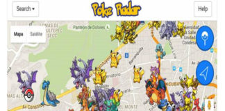 Crean Pokeradar una app para atrapar monstruos en Pokémon Go