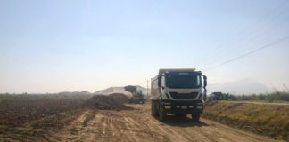 Mantenimiento de vía Costanera tiene 40% de avance