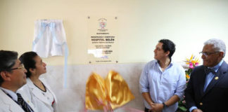 Inauguran trabajos de mejoramiento en hospital Belén