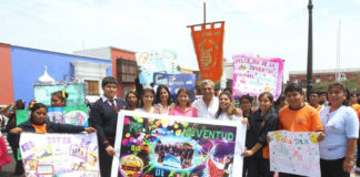 Iniciaron actividades por mes de la Primavera con pasacalle integrador