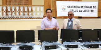 Renuevan equipos informáticos en unidades ejecutoras de Salud de La Libertad
