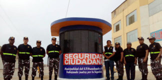 Inauguran casetas de Seguridad Ciudadana en Huanchaquito
