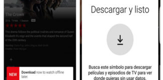 Netflix permite descargar series, películas y documentales
