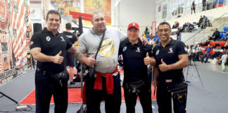 Policías peruanos son campeones mundiales de Powerlifting en Rusia