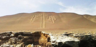 El Candelabro de Paracas fue declarado Patrimonio Cultural de la Nación