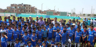 Inicia la escuela de Fútbol de Menores del Club Carlos A. Mannucci