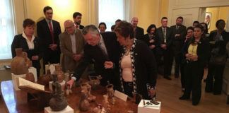 Bienes patrimoniales fueron recuperados por el Ministerio de Cultura en Estados Unidos