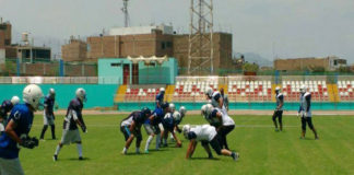 Football Americano por primera vez en Trujillo