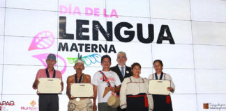 Ministerio de Cultura otorga distinción de Personalidad Meritoria a representantes de pueblos indígenas u originarios