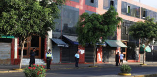 Policías reforzarán control del comercio ambulatorio en Trujillo
