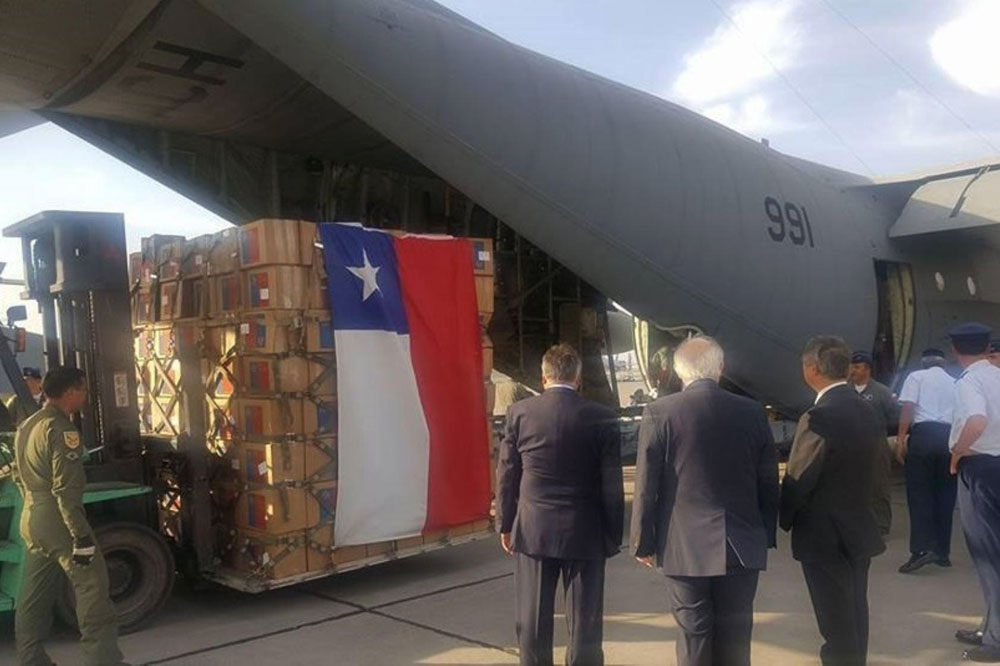 avion-de-chile-con-ayuda-humanitaria-para-damnificados