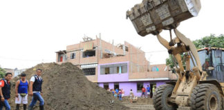 Erradican barro y escombros en puntos críticos de Trujillo