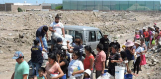 Fiscalía lleva ayuda a damnificados por los huaicos en La Libertad