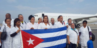 Llega brigada médica de Cuba para atender a damnificados en Perú