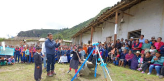 Construyen local de la IE N° 80102 – Condormarca en la provincia de Bolívar
