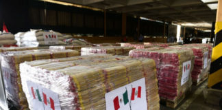 México dona más de 23 toneladas de ayuda humanitaria a Perú