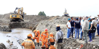 Refuerzan trabajos para restablecer servicio de agua potable a Trujillo